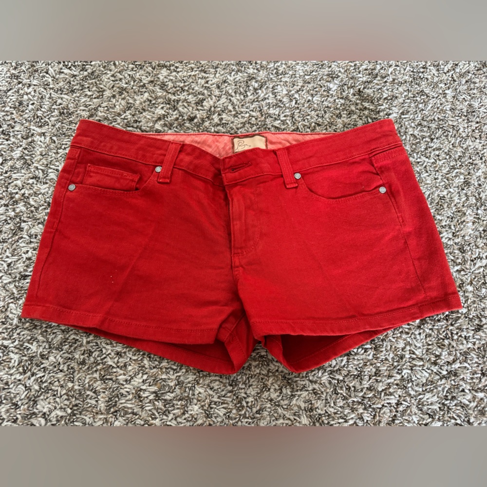 Women’s Red Paige Shorts